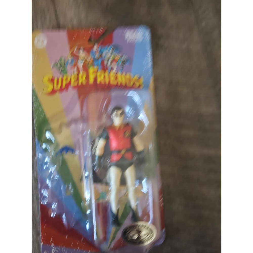 McFarlane Toys Super Friends Robin Platinum Edition Retro 6in Action Figure